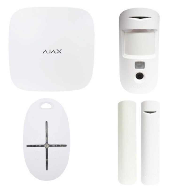 Комплект бездротової GSM-сигналізації Ajax StarterKit Cam 20293