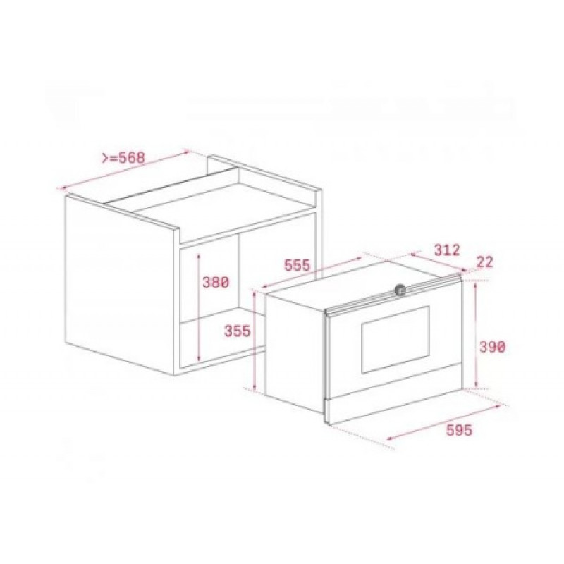 Микроволновая печь ML 8220 BIS ST 112030002