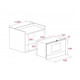 Микроволновая печь ML 8220 BIS ST 112030002