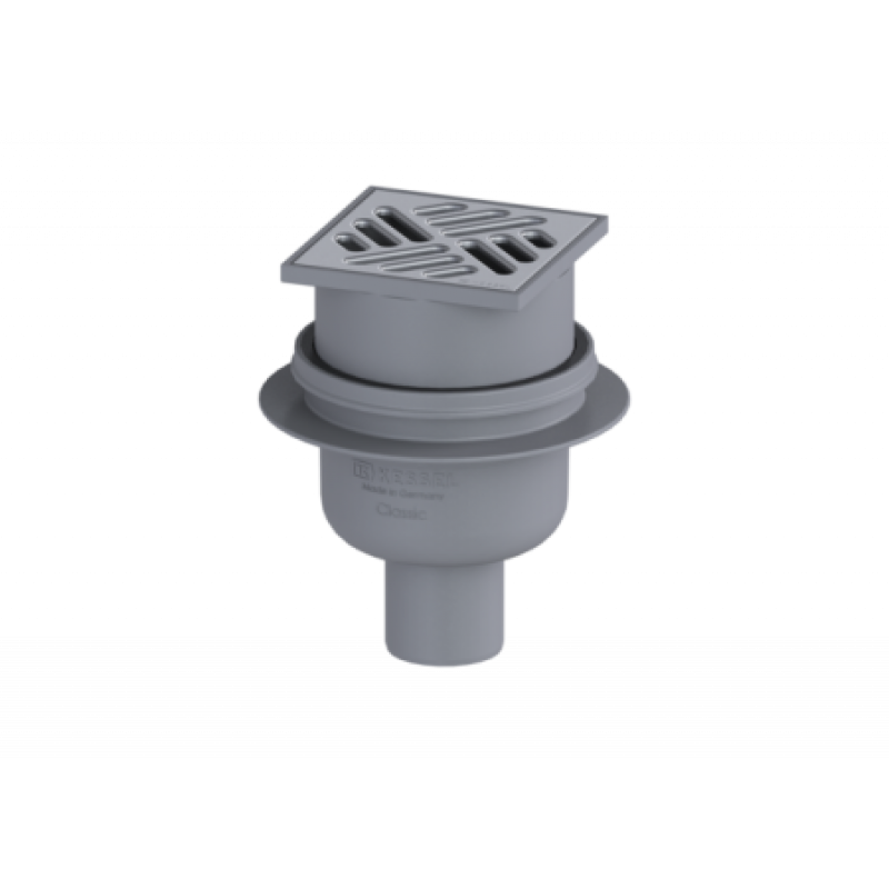 Трап Kessel вертикальный Classic DN 50 с решеткой 40250.20