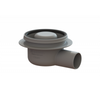 Трап Kessel горизонтальний Classic DN50 із ґратами 107x107 мм 40150-21