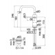 Смеситель для раковины Nobili Velis VE125118/2RCP