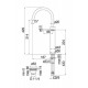 Смеситель для раковины Nobili Velis VE125168/2FLP
