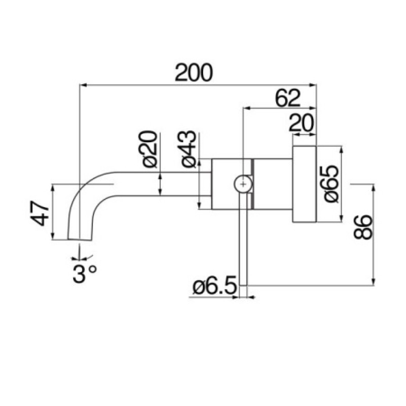 Смеситель для раковины Nobili Velis VE125198/1RCP