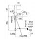 Змішувач для раковини Nobili Acquerelli AQ93118/1CR