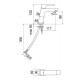 Смеситель для раковины Nobili Acquaviva VV103118/3BM