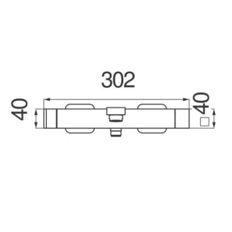 Смеситель для ванны Nobili Loop LP90110/1CR