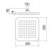 Верхний душ Nobili 220х220 мм AD139/79FO