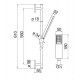 Душевой комплект Nobili Components AD140/53CR