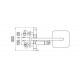 Душова система Nobili Loop LP90130/30FO