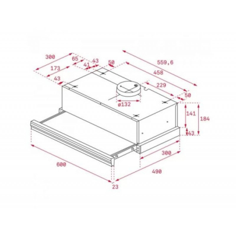 Вытяжка кухонная Teka CNL 6415 40436811