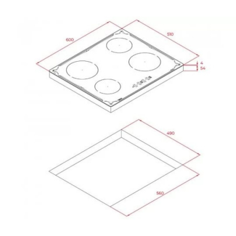Варильна поверхня індукційна Teka IBR 64040 BK Rustica 112520013