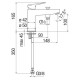 Смеситель для раковины Nobili Blues BS101118/10CR