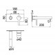 Змішувач для раковини Nobili ABC AB87198/1CR