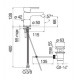 Смеситель для биде Nobili ABC AB87119/1CR