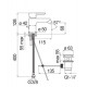 Смеситель для биде Nobili Sky SY97119/1CR