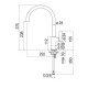 Смеситель для кухни Nobili Flag FL96113CR
