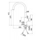 Смеситель для кухни Nobili Ring MP117133CR
