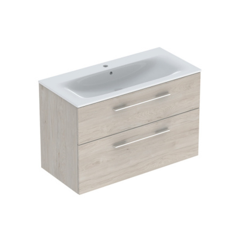 Комплект (тумба+раковина) Geberit Selnova Square 1000х500 501.247.00.1