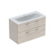 Комплект (тумба+раковина) Geberit Selnova Square 1000х500 501.247.00.1