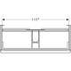 Тумба под умывальник Geberit Smyle Square 1200х480 500.355.JR.1