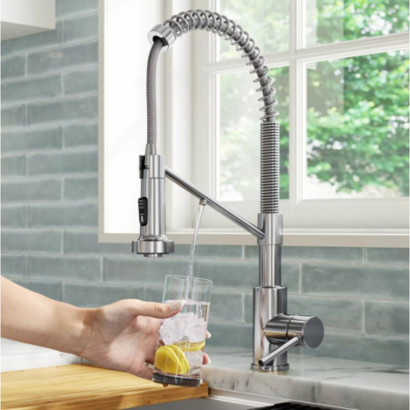 Смеситель для кухни Kraus Bolden KFF-1610CH