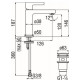 Смеситель для раковины Nobili Lira LR116118/2CR