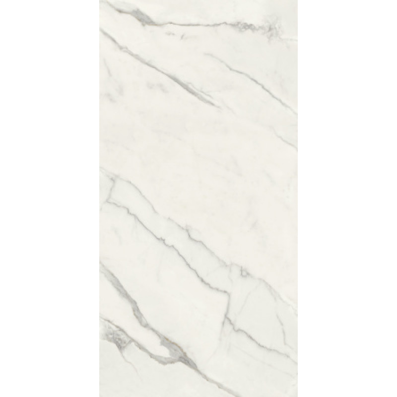 Плитка керамогранитная Blustyle Elite Statuario Bookmatch B 600x1200х9,5мм гладкая/глянцевая BGXELK4