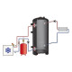 Буферная емкость Flamco PS-K 1000 без изоляции 18262