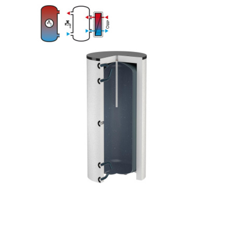 Буферна ємність Flamco LS 750 без ізоляції 18785