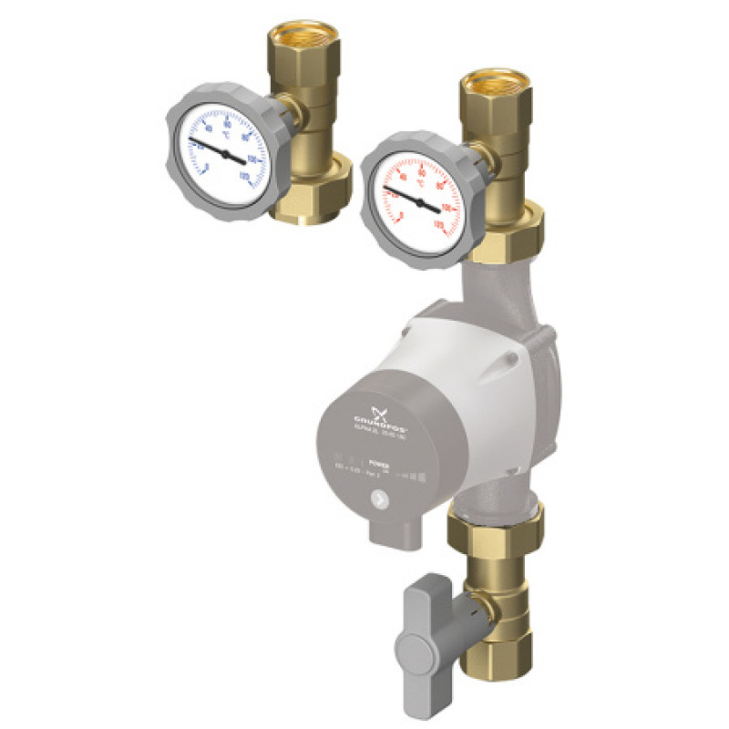 Комплект для циркуляції Meibes Тип C 1" M61122.1