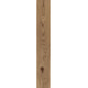 Плитка керамогранитная Blustyle Green Wood OAK naturale 200х1200х9,5 структурная/матовая BG0GW20