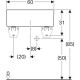 Раковина Geberit Publica 600x500 мм 361360000