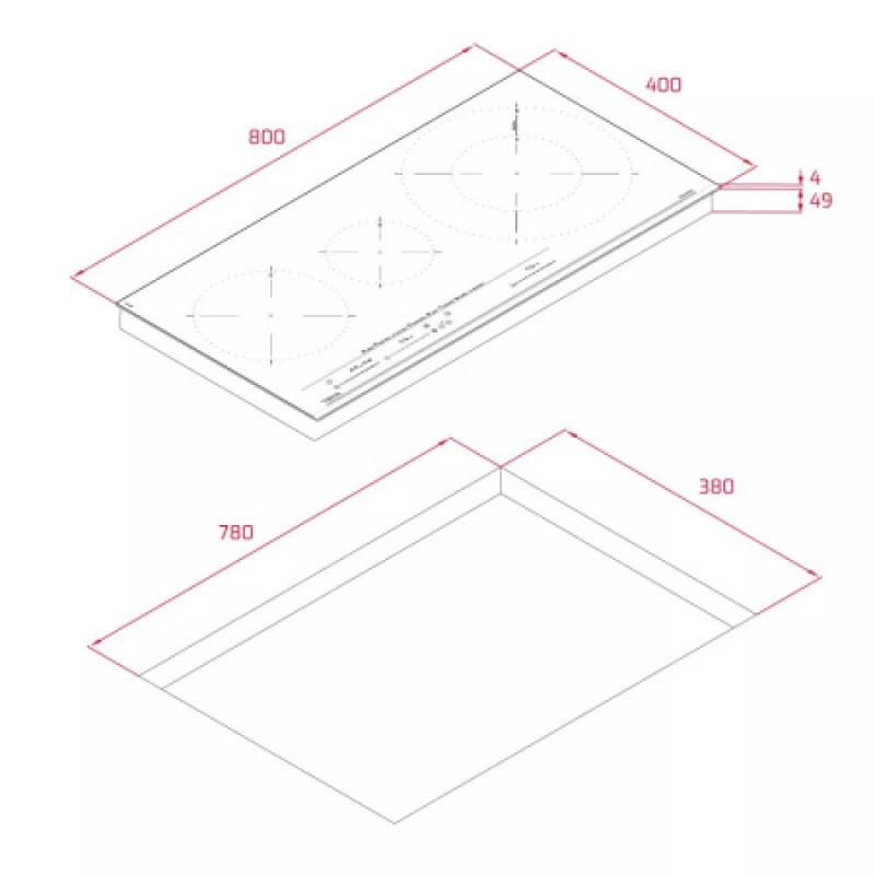 Варочная поверхность индукционная Teka IZC 83620 MST 112500039