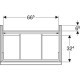 Тумба под умывальник Geberit iCon 750х480 502.304.01.2