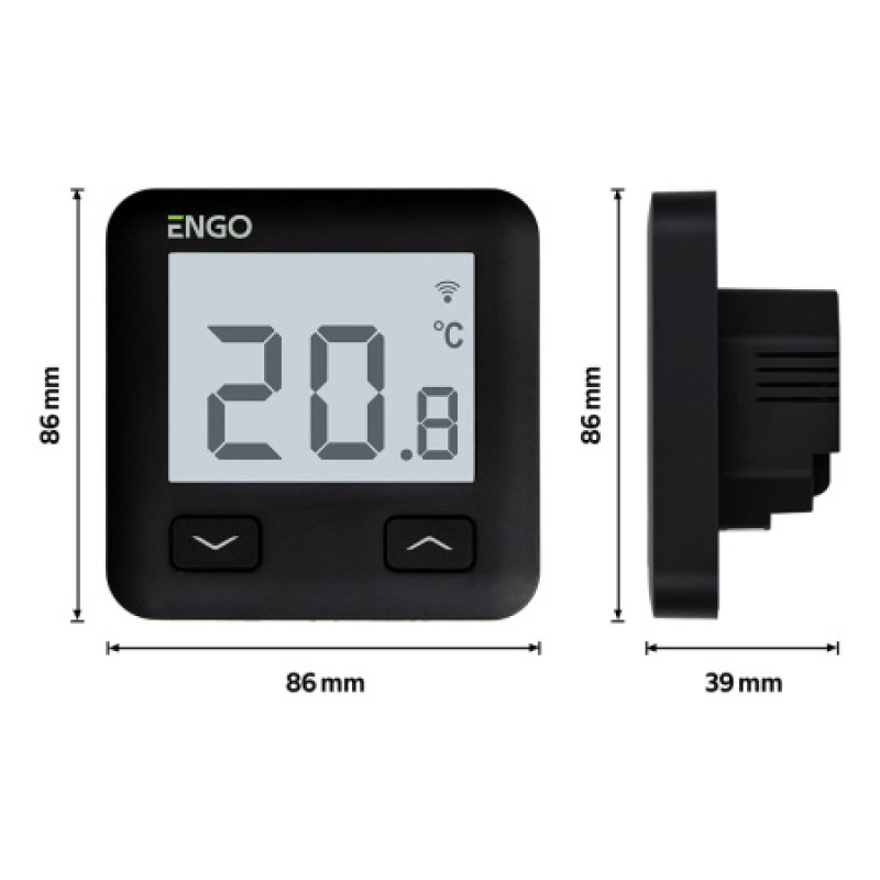 Электронный терморегулятор с WiFi Engo E10W230WIFI 932312901