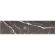Плитка керамогранитная Blustyle Elite Dark brown 75x300х9,5мм гладкая/глянцевая BGZEL1L