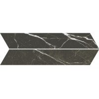 Плитка керамогранітна Blustyle Elite Dark brown 95x540х9, 5мм гладка/глянсова BGZEL1C
