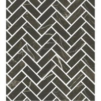 Плитка керамогранитная Blustyle Elite Dark brown 300x320х9,5мм гладкая/глянцевая BGZEL1S