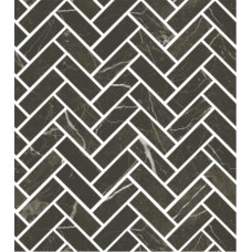 Плитка керамогранитная Blustyle Elite Dark brown 300x320х9,5мм гладкая/глянцевая BGZEL1S