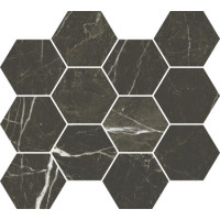 Плитка керамогранітна Blustyle Elite Dark brown 300x320х9, 5мм гладка/глянцева BGZEL1E