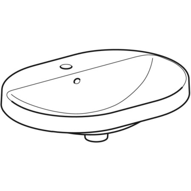 Раковина Geberit VariForm 600x450 мм 500.733.01.2