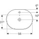 Раковина Geberit VariForm 600x450 мм 500.733.01.2