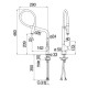 Смеситель для кухни Nobili Lamp MP119400IX