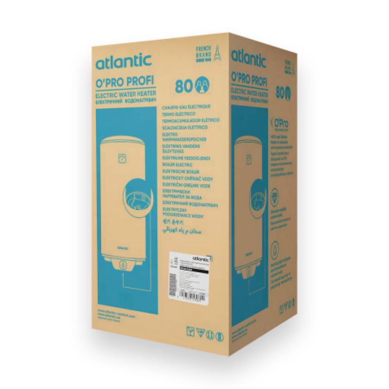 Бойлер Atlantic Opro Horizontal HM 080 D400-1-M 853042
