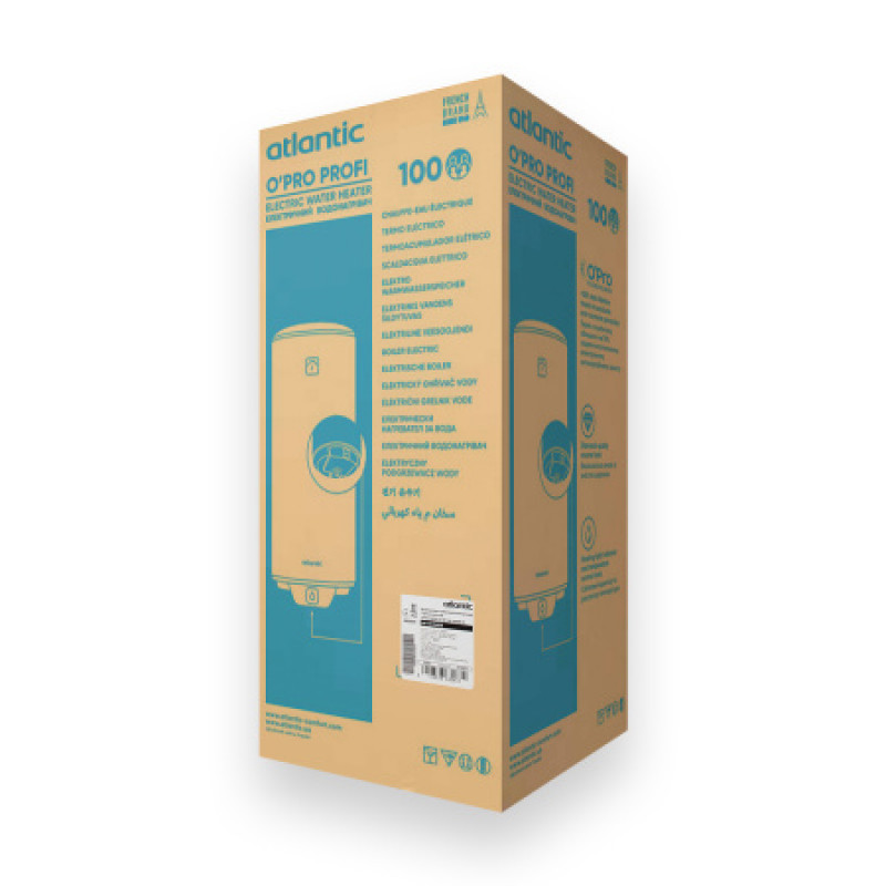 Бойлер Atlantic Opro Horizontal HM 100 D400-1-M 863051