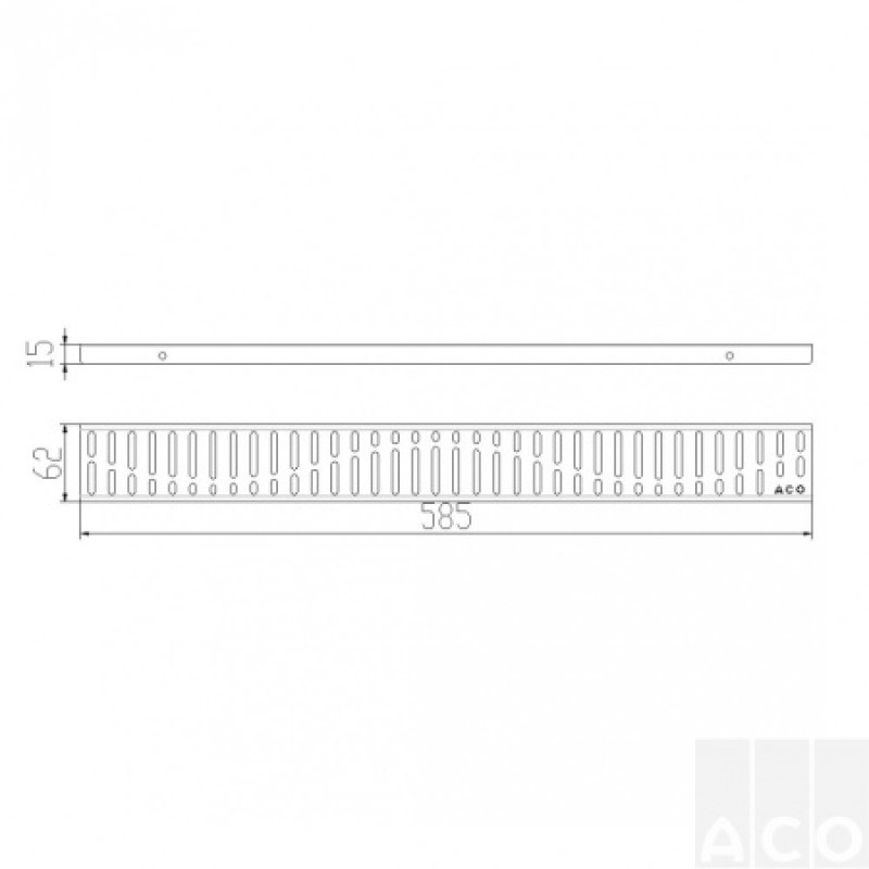 Решетка ACO ShowerDrain C