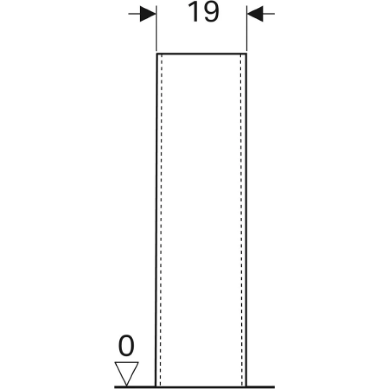 Пьедестал Geberit Selnova 500.341.01.7
