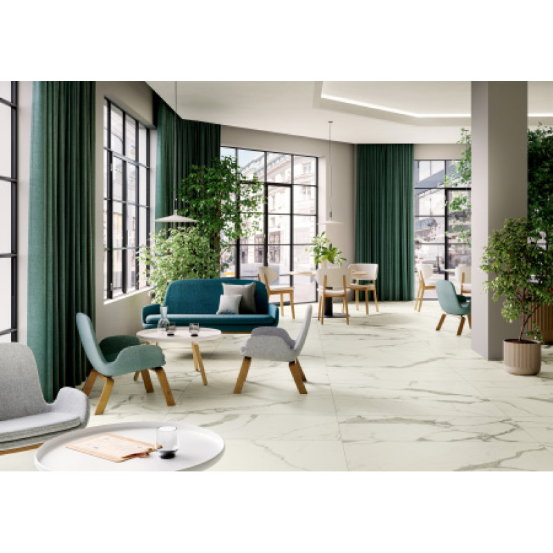 Плитка керамогранітна Bluestyle Elite Statuario 600x600х9, 5мм гладка/матова BGWEL50