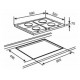 Варочная поверхность газовая Teka EW 60 4G AI AL 40218060